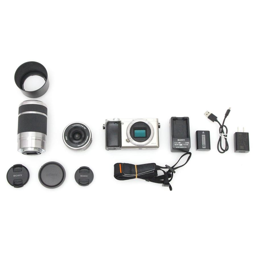 α6000 【全額返金保証】並品｜ソニー ILCE-6000Y ダブルズーム