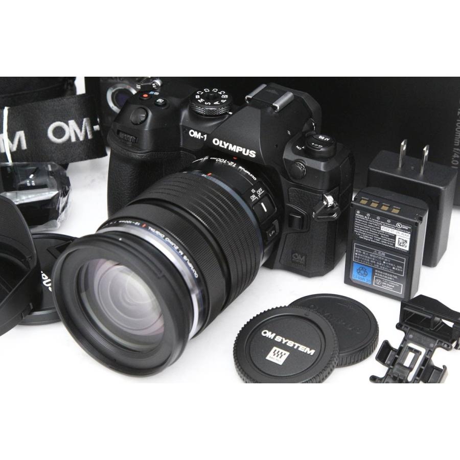 OM SYSTEM 【全額返金保証】良品｜OMシステム OM SYSTEM OM-1 12-100mm