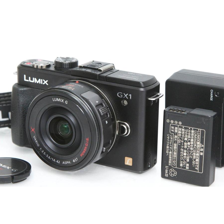 LUMIX Gシリーズ 【全額返金保証】並品｜パナソニック DMC-GX1X-K 