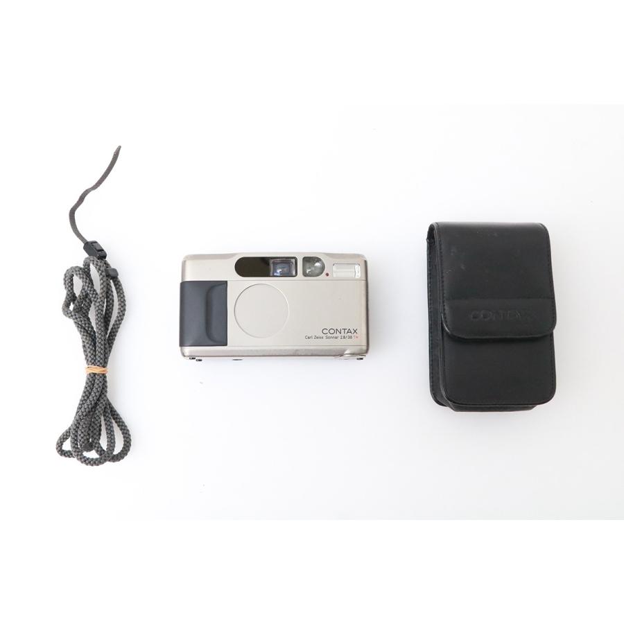 全額返金保証】美品｜コンタックス CONTAX T2 チタンシルバー （整備済