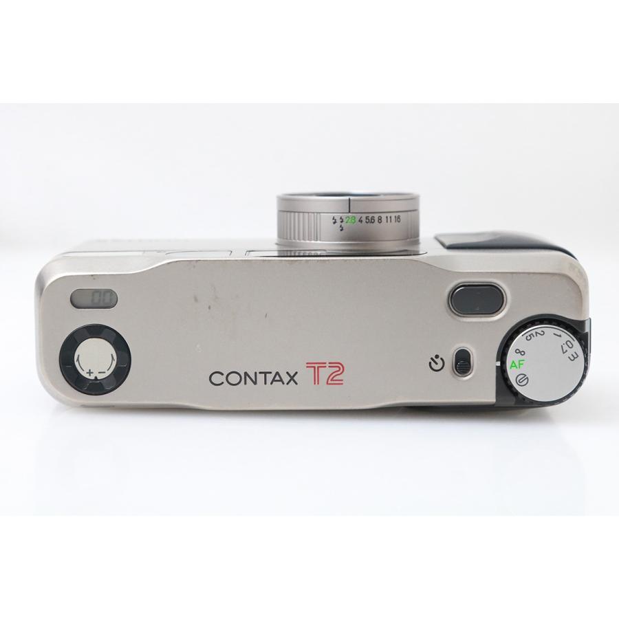 全額返金保証】美品｜コンタックス CONTAX T2 チタンシルバー （整備済