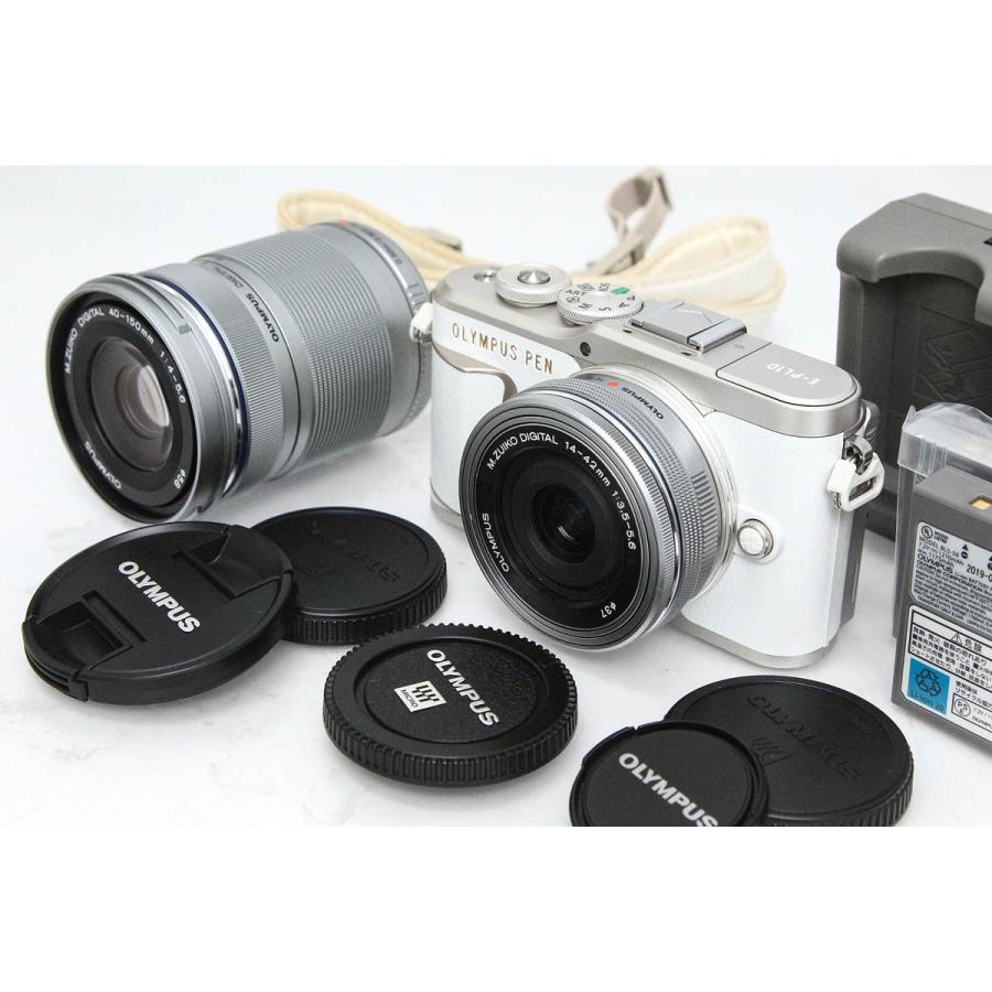 【値下げ】OLYMPUS pen e-pl10 EZダブルズームキット ジャンク OLYMPUS PEN 【全額返金保証】良品｜オリンパス E-PL10 EZダブルズーム
