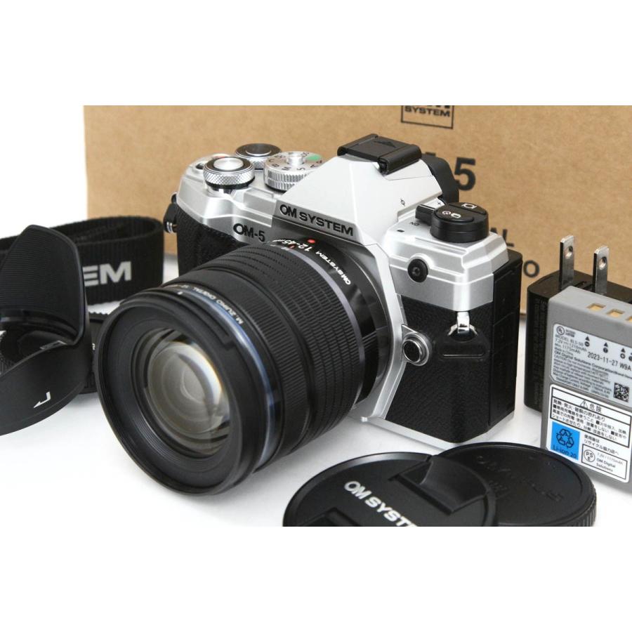 OM SYSTEM 【全額返金保証】美品｜OMシステム OM SYSTEM OM-5 12-45mm 