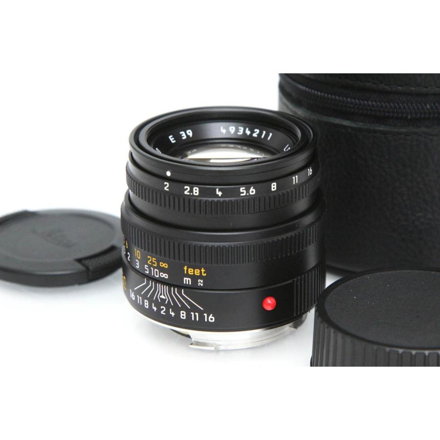 ズミクロン 【全額返金保証】美品｜ライカ Leica M50mm F2.0 レンズ