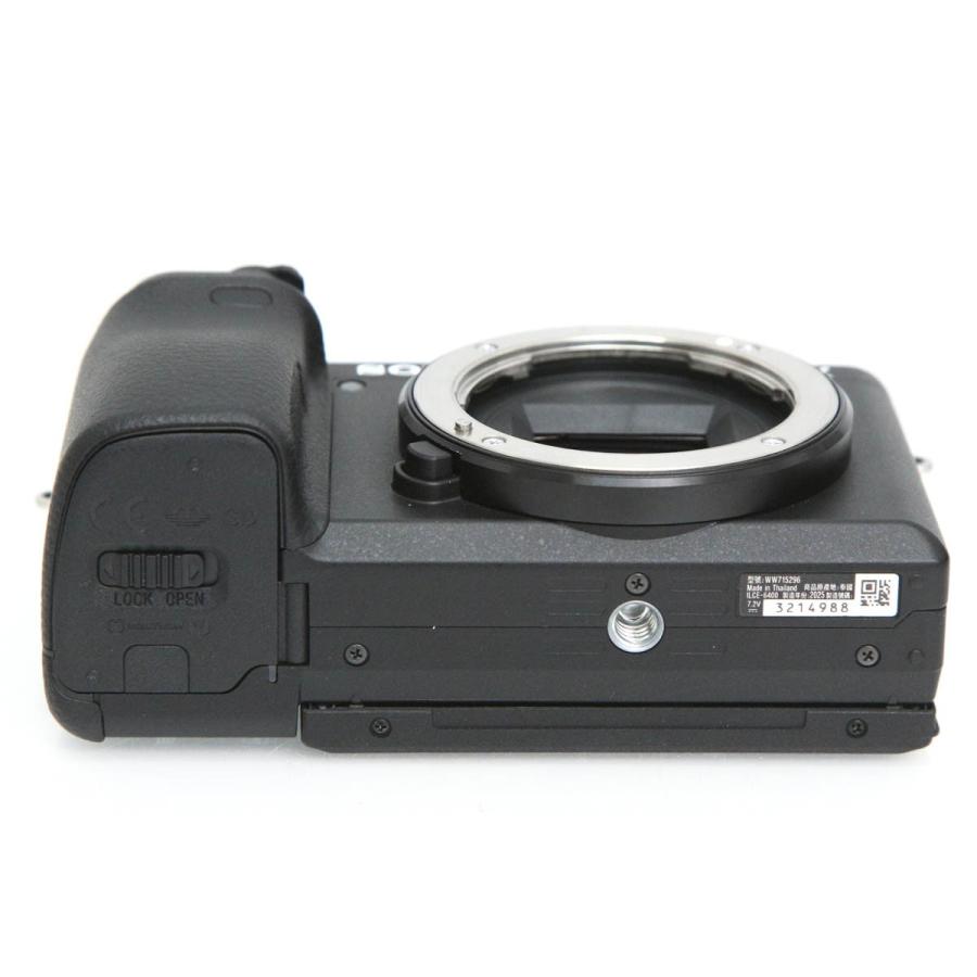 ILCE 【全額返金保証】極美品｜ソニー α6400 ダブルズームキット（黒