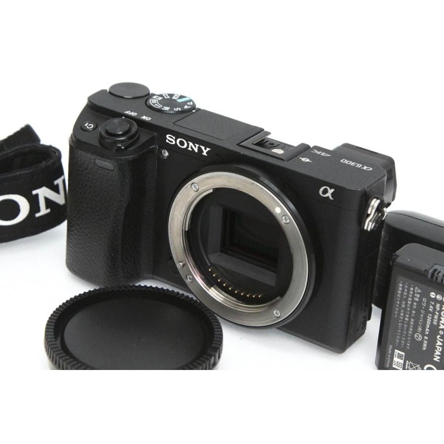 ILCE 【全額返金保証】良品｜ソニー α6300 ILCE-6300 ボディ（センサー