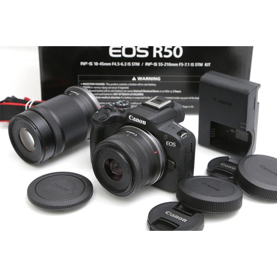 EOS Rシステム 【全額返金保証】美品｜キヤノン R50 ダブルズーム