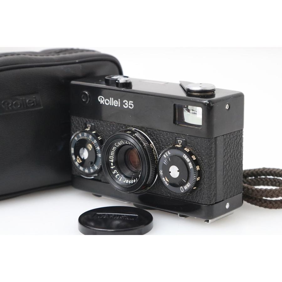 Rollei 35 T コンパクトフィルムカメラ ブラック ジャンク 【公式通販】