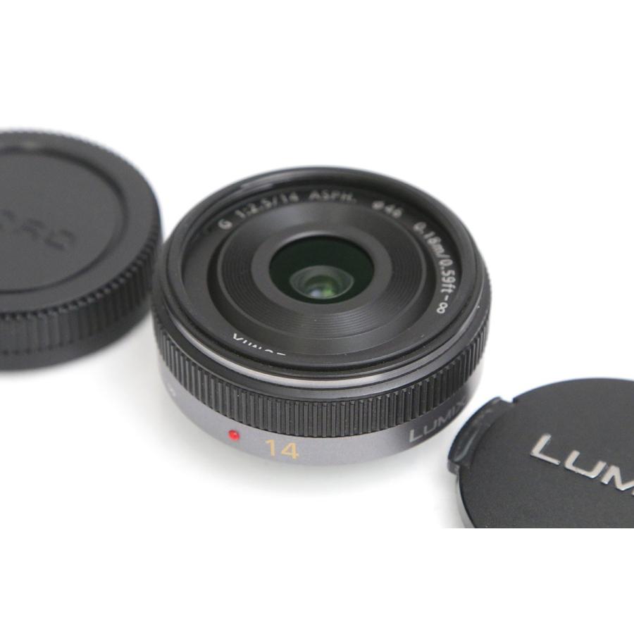 LUMIX Gシリーズ 【全額返金保証】美品｜パナソニック G 14mm/F2.5 