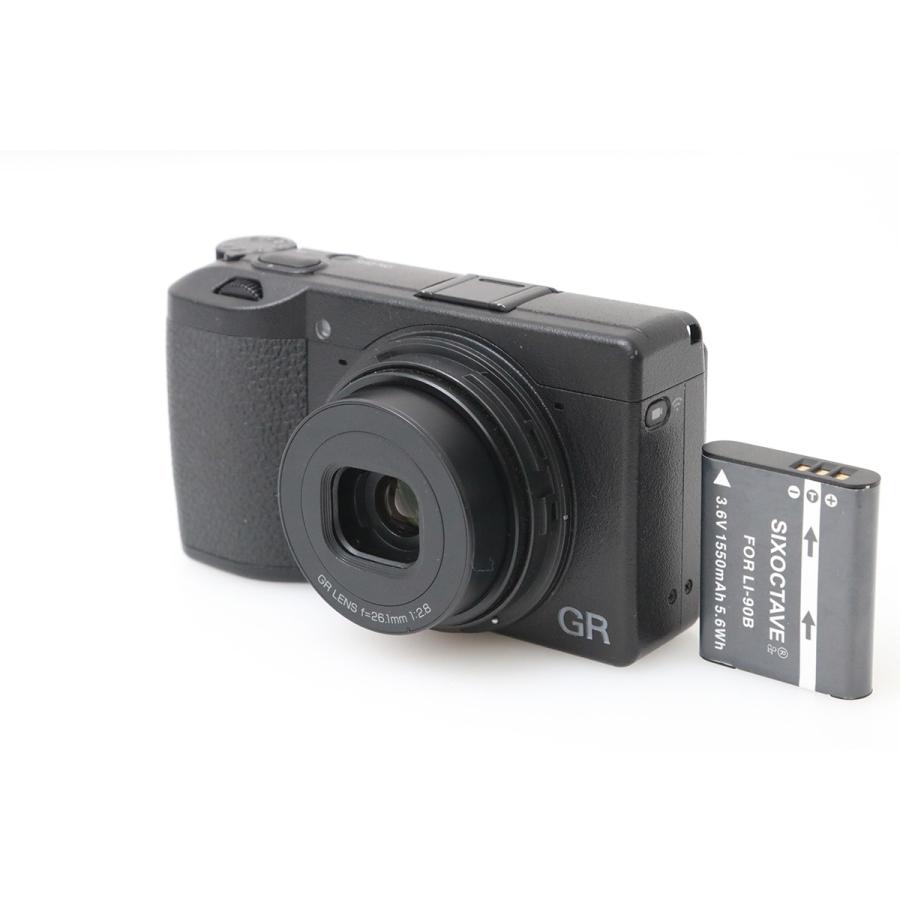RICOH GR 【全額返金保証】良品｜リコー IIIx (互換予備バッテリー付属