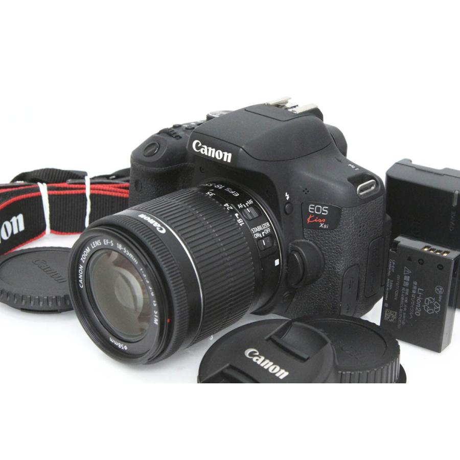EOS Kiss 【全額返金保証】良品｜キヤノン X8i EF-S18-55 IS STM