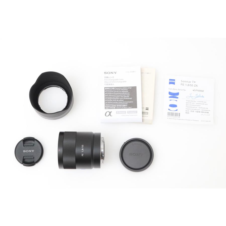 Sonnar 【全額返金保証】美品｜ソニー T* FE 55mm F1.8 ZA SEL55F18Z