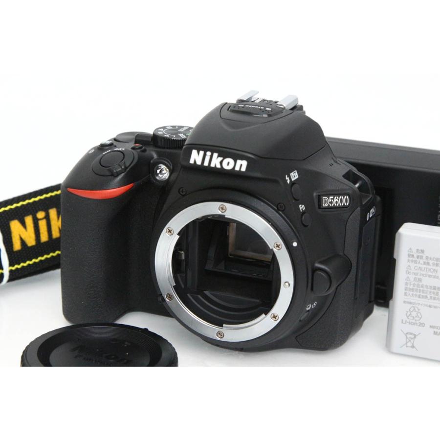 全額返金保証】【最速発送】Nikon デジタル一眼 D5600 ボディ 美品