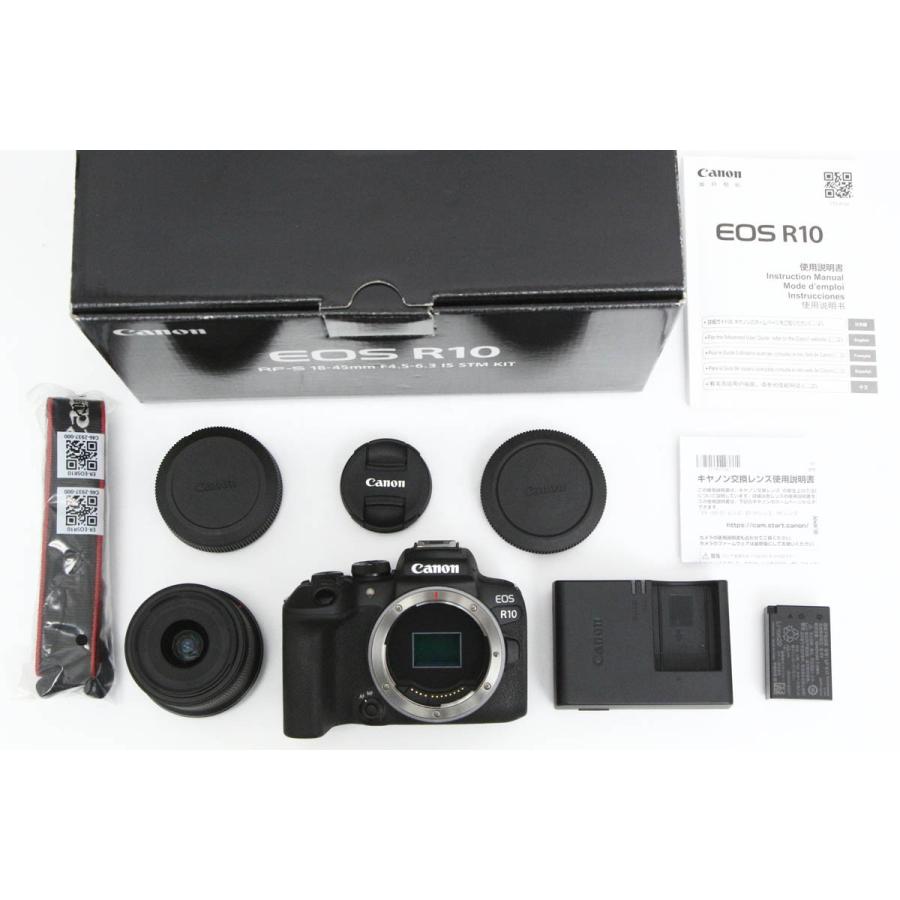 EOS Rシステム 【全額返金保証】美品｜キヤノン R10 RF-S18-45 IS STM