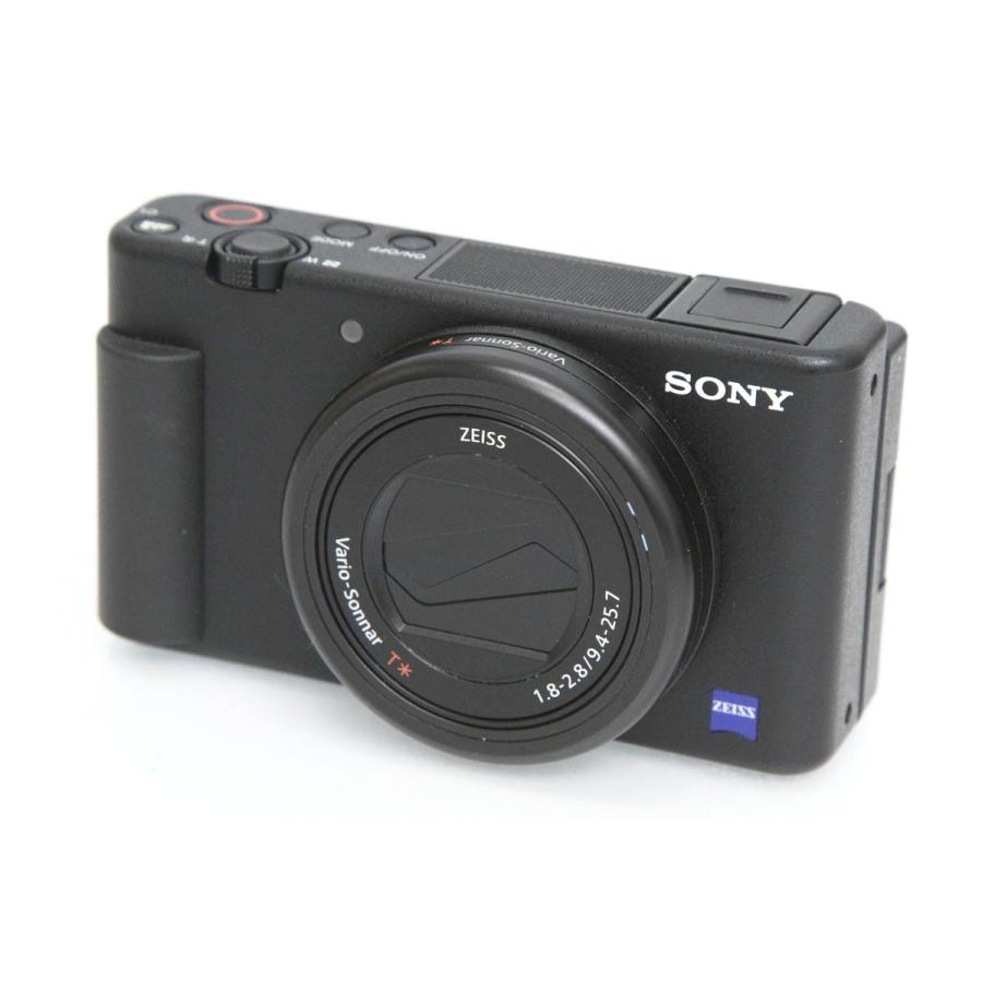 【全額返金保証】良品｜ソニー VLOGCAM ZV-1G シューティンググリップキット (B) [ブラック]（純正予備バッテリー付属） CA01-R4529-2S4