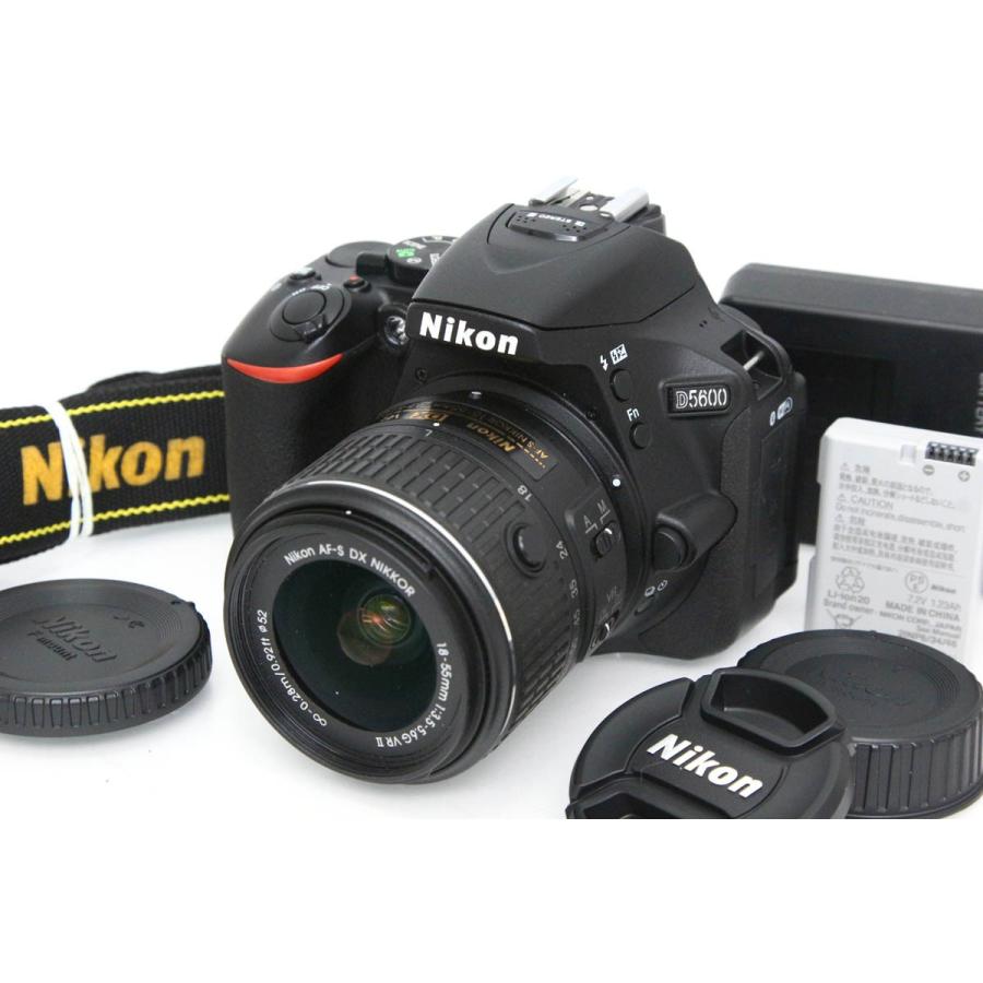 D5000 【全額返金保証】良品｜ニコン D5600 18-55 VR レンズキット