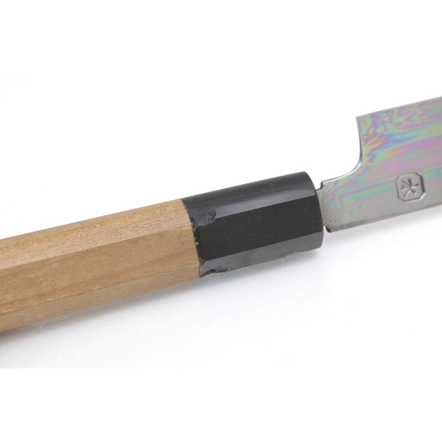 未使用品｜紀親 河豚引き包丁 水本焼 尺 朴柄 鞘付 名入 KN02-B5003