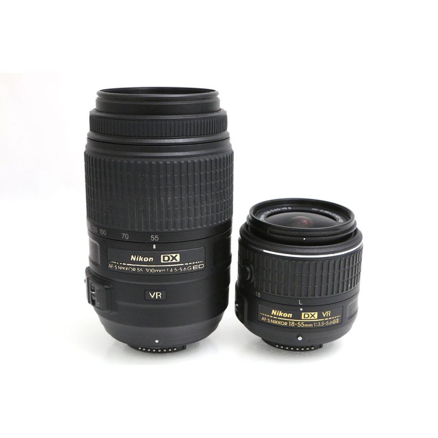 D5000 【全額返金保証】美品｜ニコン D5500 ダブルズームキット