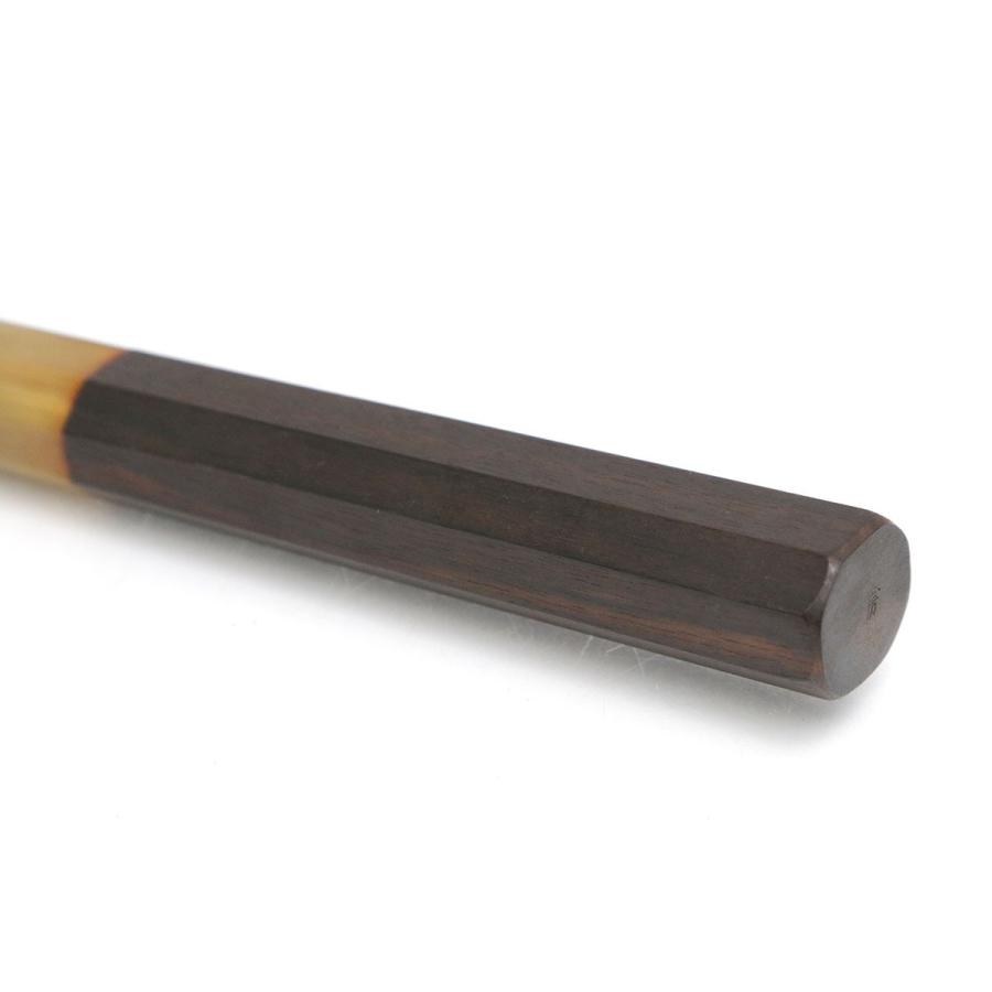 美品｜高鳳 柳刃包丁 水焼本焼 尺一 黒檀柄 白鞘付 KN02-B5105-2L4