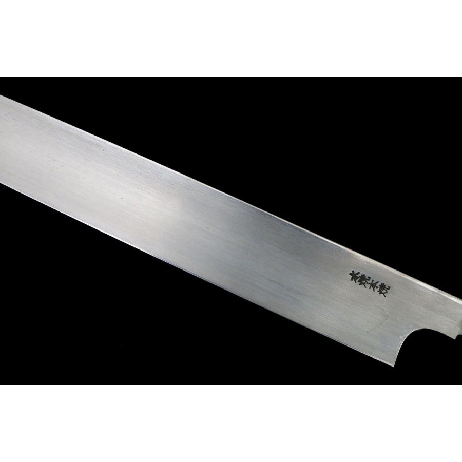 美品｜高鳳 柳刃包丁 水焼本焼 尺一 黒檀柄 白鞘付 KN02-B5105-2L4