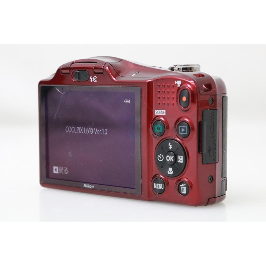 COOLPIX L お買い得品｜ニコン L610 [レッド] CA01-M6308-2Q2A