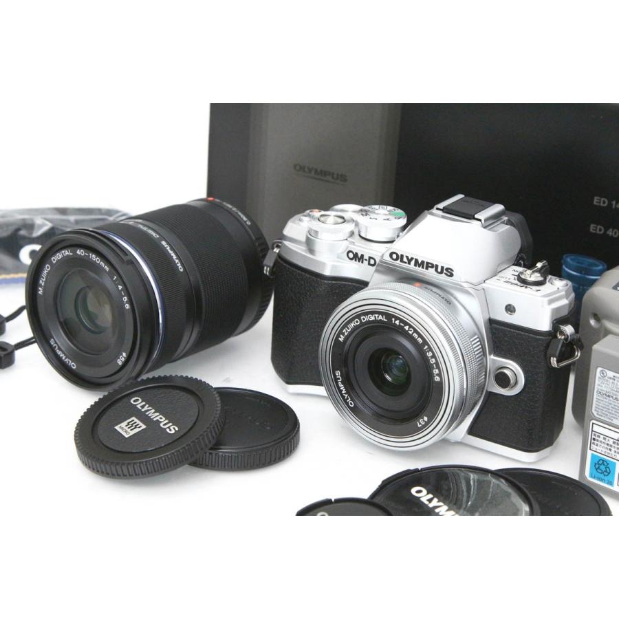 OM-D 【全額返金保証】美品｜オリンパス E-M10 Mark III EZダブル