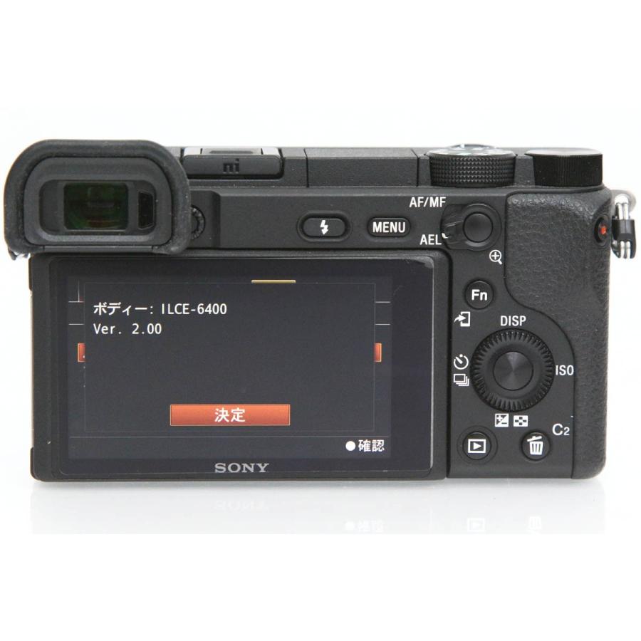 α6000 【全額返金保証】良品｜ソニー α6400 ダブルズームレンズキット