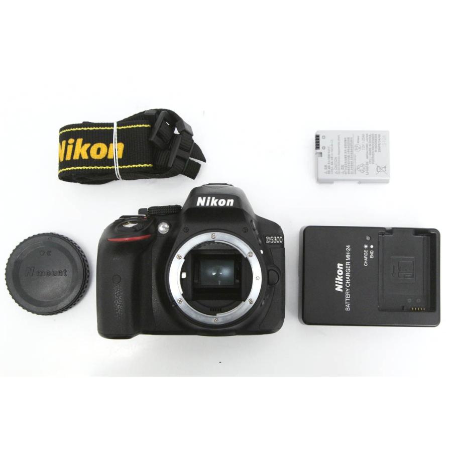 美品】Nikon 一眼レフ D5300 ボディ D5000 【全額返金保証】美品 