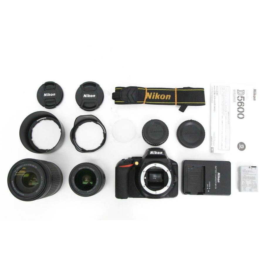 D5000 【全額返金保証】良品｜ニコン D5600 ダブルズームキット 