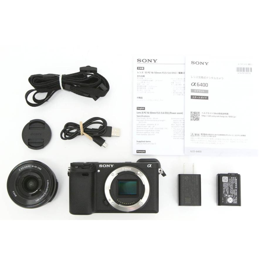 美品】SONY α6400 16-50mm パワーズームレンズキット Amazon | 【整備 