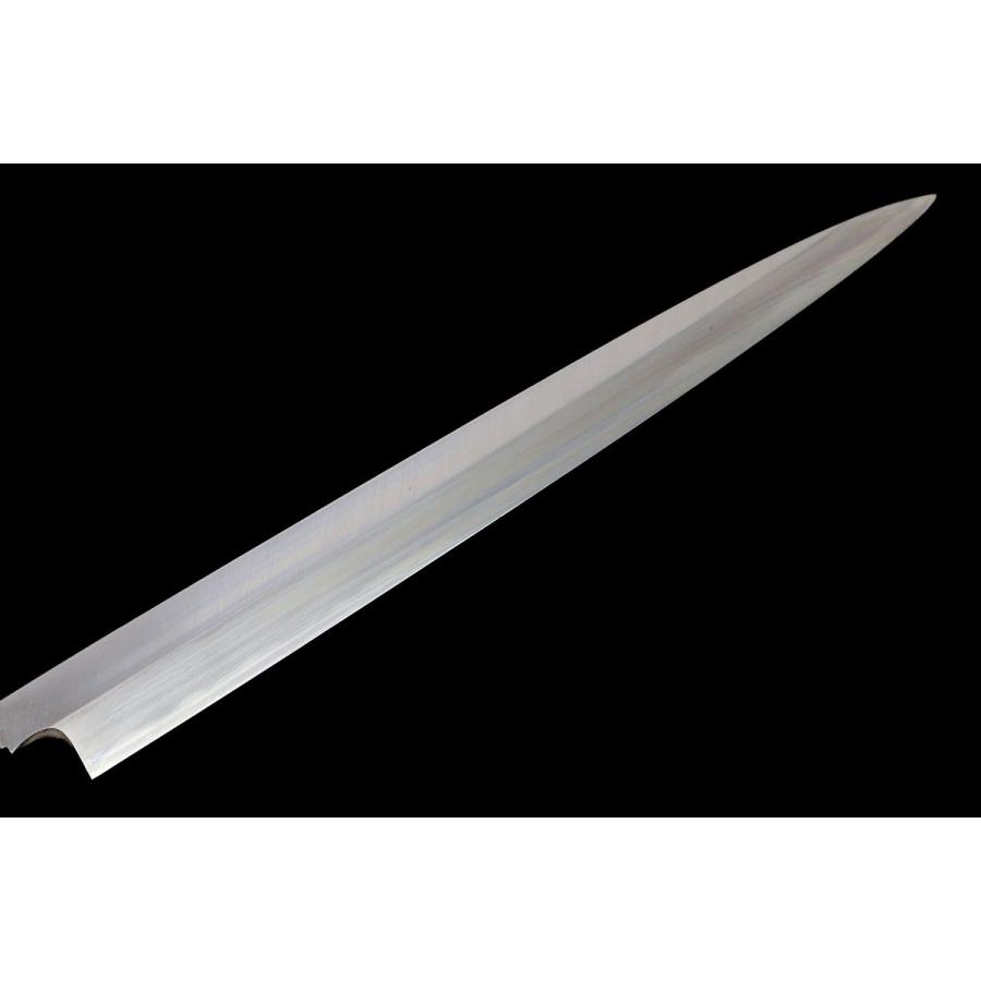 美品｜一竿子忠綱 河豚引包丁 霞 尺 朴柄 箱付 KN02-B5197-2L3A