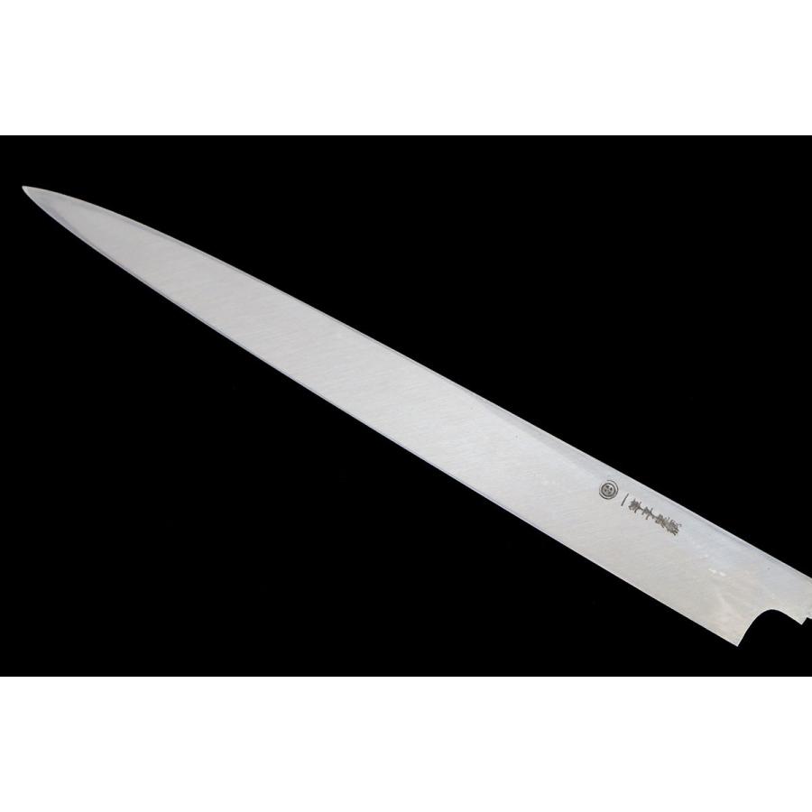 美品｜一竿子忠綱 河豚引包丁 霞 尺 朴柄 箱付 KN02-B5197-2L3A