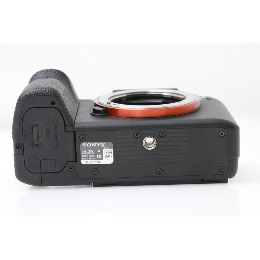 【全額返金保証】美品｜ソニー α7S II ILCE-7SM2 ボディ （純正予備バッテリー付き・センサー清掃済み） CA01-M6148-2P2Aの画像
