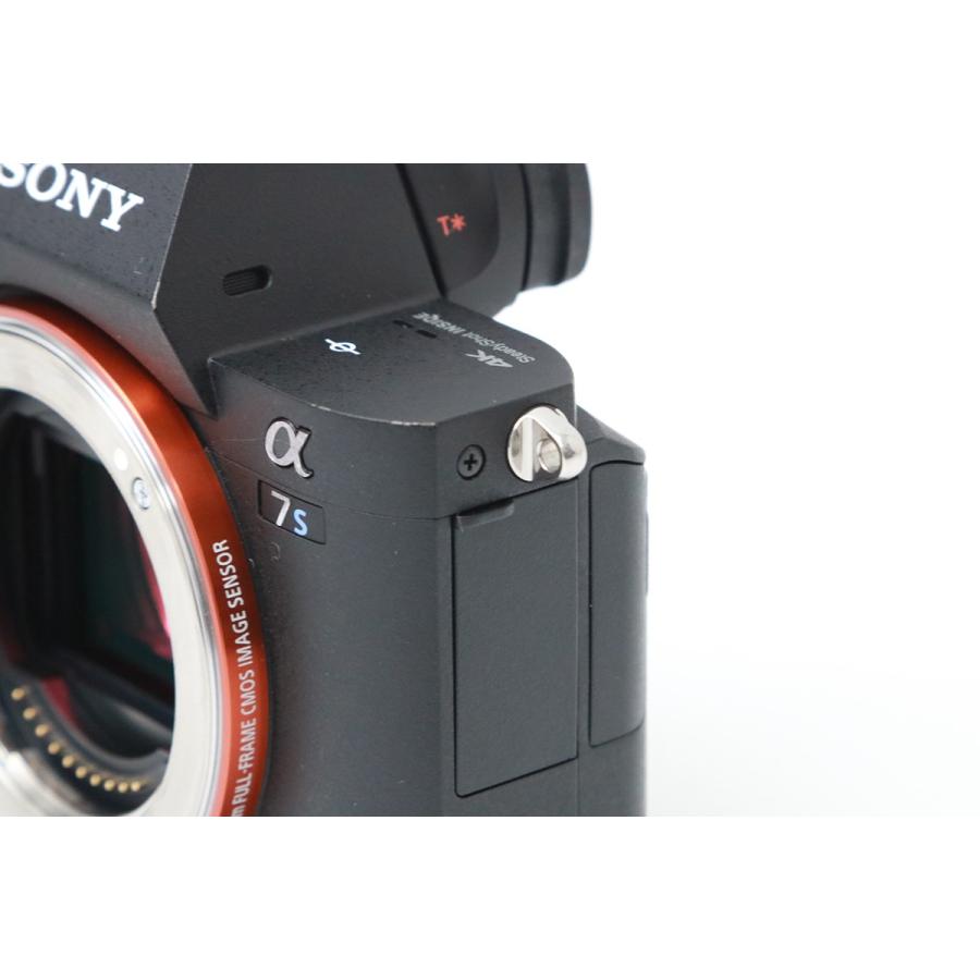 【全額返金保証】美品｜ソニー α7S II ILCE-7SM2 ボディ （純正予備バッテリー付き・センサー清掃済み） CA01-M6148-2P2Aの画像