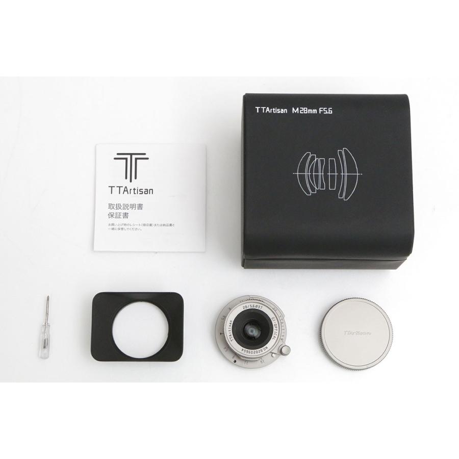 TTArtisan 【全額返金保証】美品｜銘匠光学 28mm F5.6 (ライカM用 