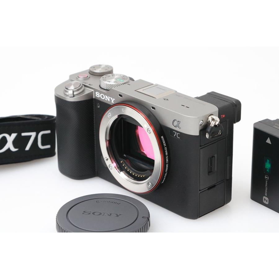 α7 【全額返金保証】美品｜ソニー α7C ILCE-7C ボディ シルバー 海外 