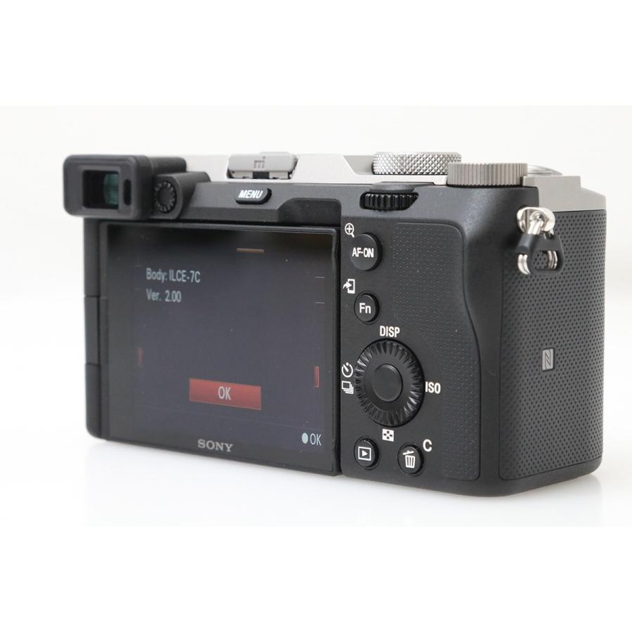 α7 【全額返金保証】美品｜ソニー α7C ILCE-7C ボディ シルバー 海外 