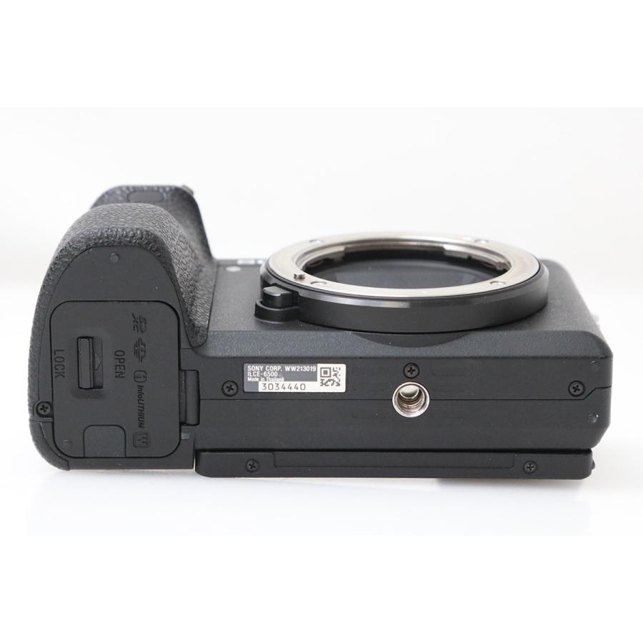 【全額返金保証】良品｜ソニー α6500 ILCE-6500 ボディ （センサー清掃済み） CA01-M6361-3U4Aの画像