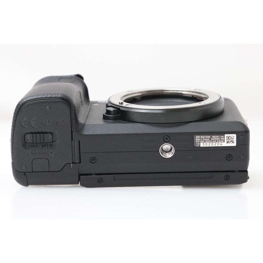 【全額返金保証】良品｜ソニー α6400 ボディ ILCE-6400 ブラック （センサー清掃済み） CA01-M6211-2P2Bの画像