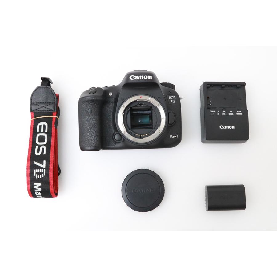 EOS 7D 【全額返金保証】美品｜キヤノン Mark II ボディ CA01-M6310 