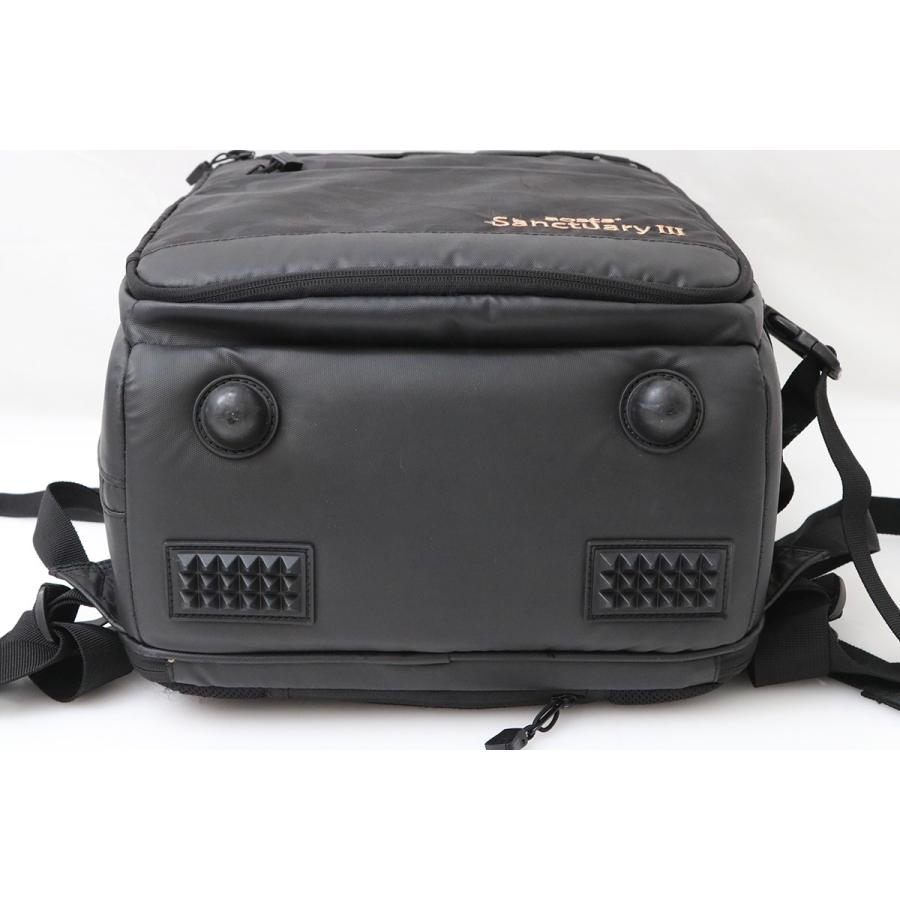 【全額返金保証】並品｜ケンコー Sanctuary III ISリュック ブラックカモ CA01-M6348-2E_4