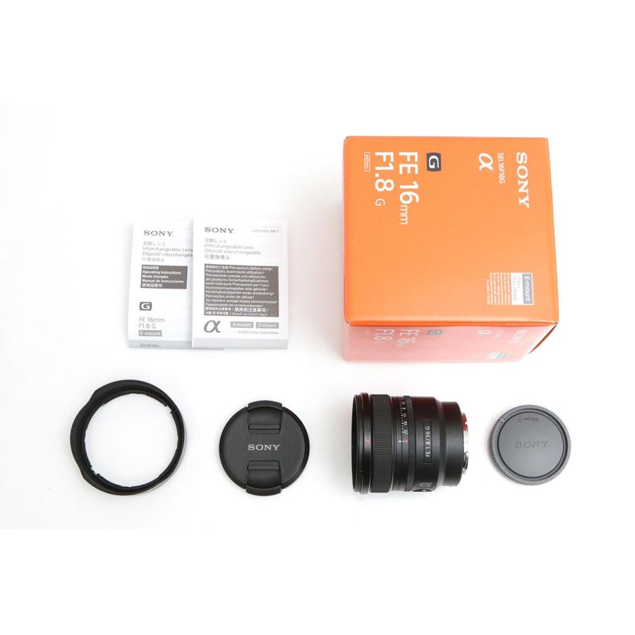 G Lens 【全額返金保証】美品｜ソニー FE 16mm F1.8 SEL16F18G CA01 