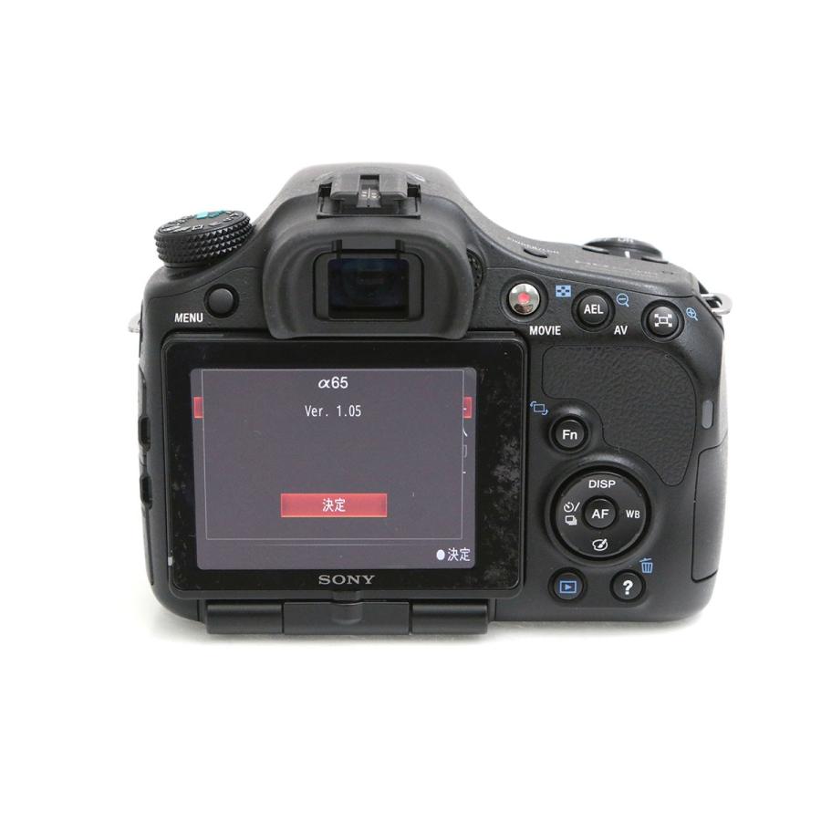 【全額返金保証】良品｜ソニー α65 SLT-A65V ボディ（センサー清掃済み） CA01-B5547-2Q2Aの画像