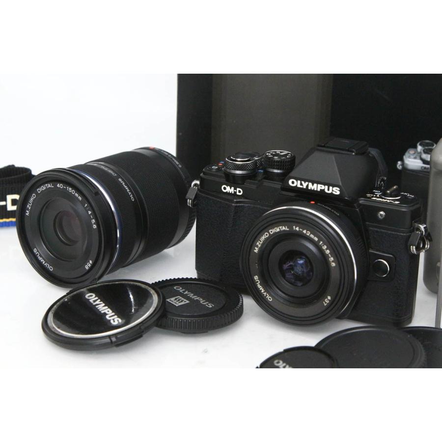 OM-D 【全額返金保証】並品｜オリンパス E-M10 Mark II EZダブルズーム
