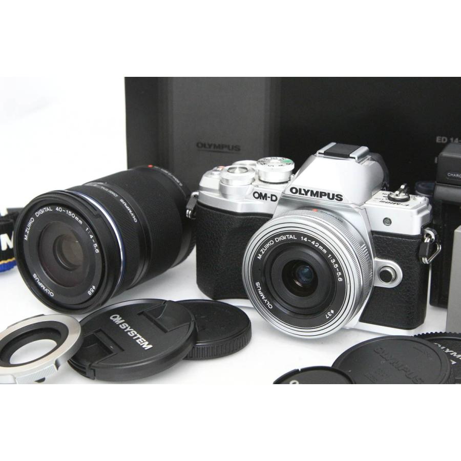 OM-D 【全額返金保証】美品｜オリンパス E-M10 Mark III Wズームキット