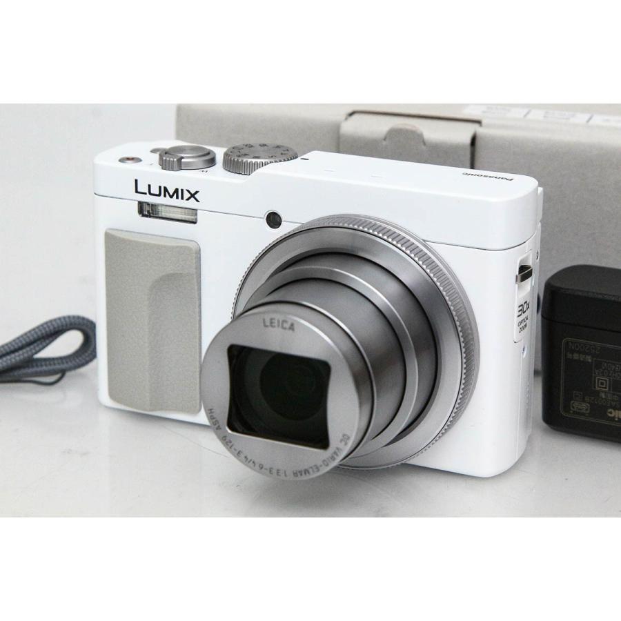LUMIX TZ99(即購入OK・美品・半年保証付) LUMIX TZシリーズ 【全額返金保証】美品｜パナソニック DC-TZ99-W