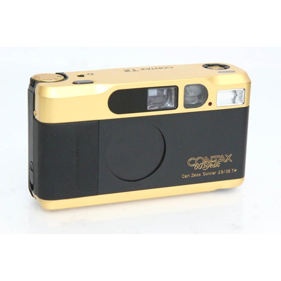 ジャンク品｜コンタックス CONTAX T2 60周年記念ゴールド CA01-R5051-3U1Aの画像