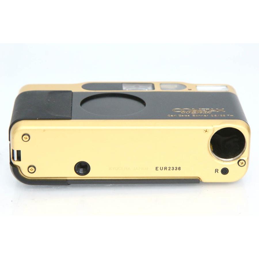 ジャンク品｜コンタックス CONTAX T2 60周年記念ゴールド CA01-R5051-3U1Aの画像