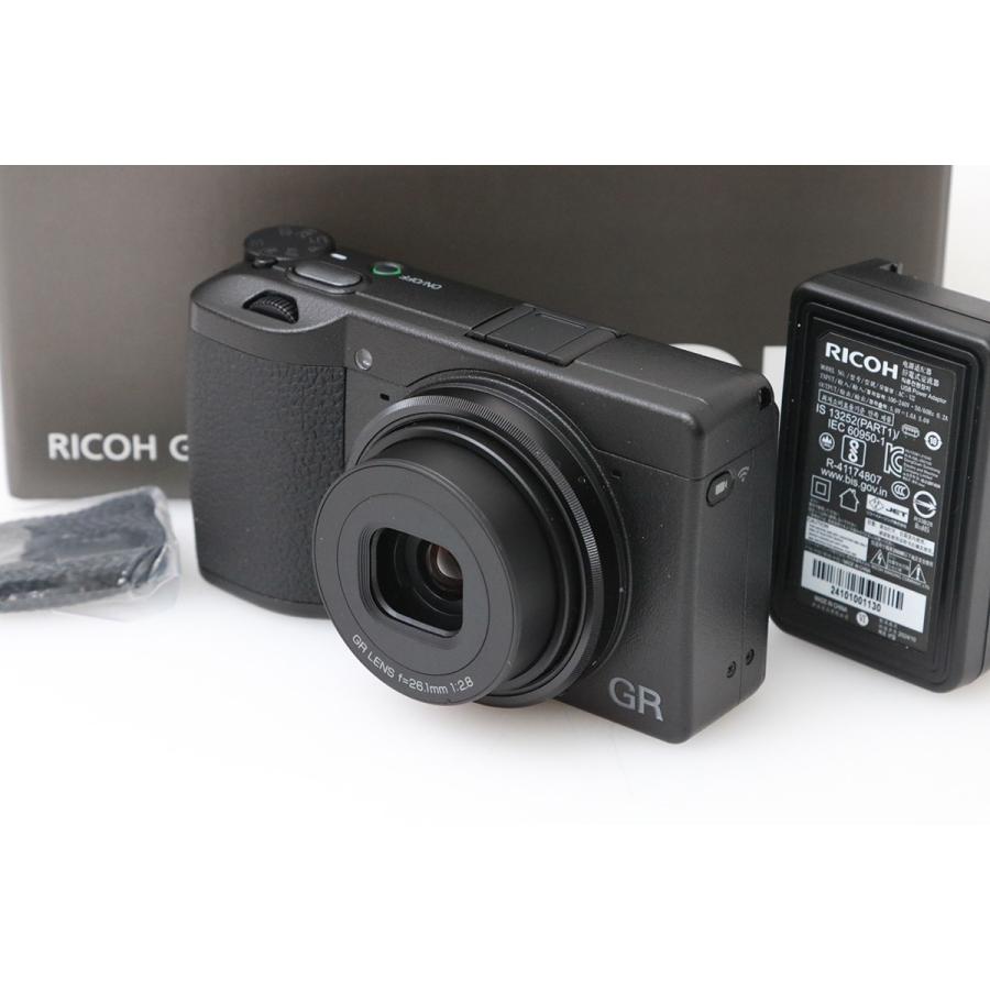 RICOH GR 【全額返金保証】極美品｜リコー IIIx HDF CA01-M6487-2Q4