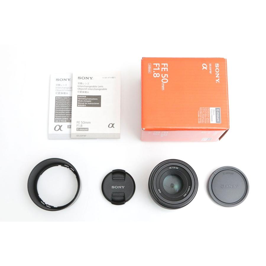 SONY（ソニー） 【全額返金保証】美品｜ソニー FE 50mm F1.8 SEL50F18F